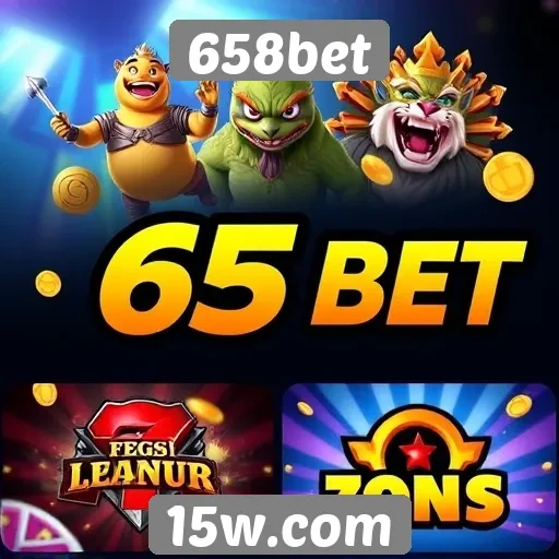 Jogos populares disponíveis na plataforma 658bet