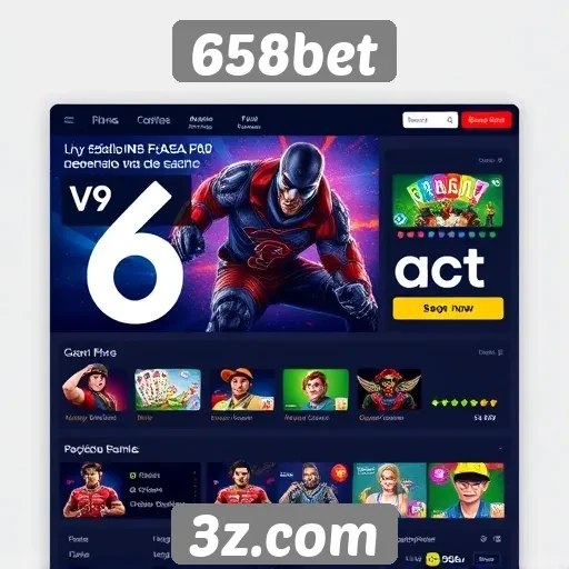 Avaliação da interface do usuário do site 658bet